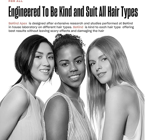 Miniatura 8 de Bekind Apex - Plancha plana 2 en 1 alisadora y rizadora para todos los peinados calentamiento rápido de 15 segundos memoria de temperatura regalo