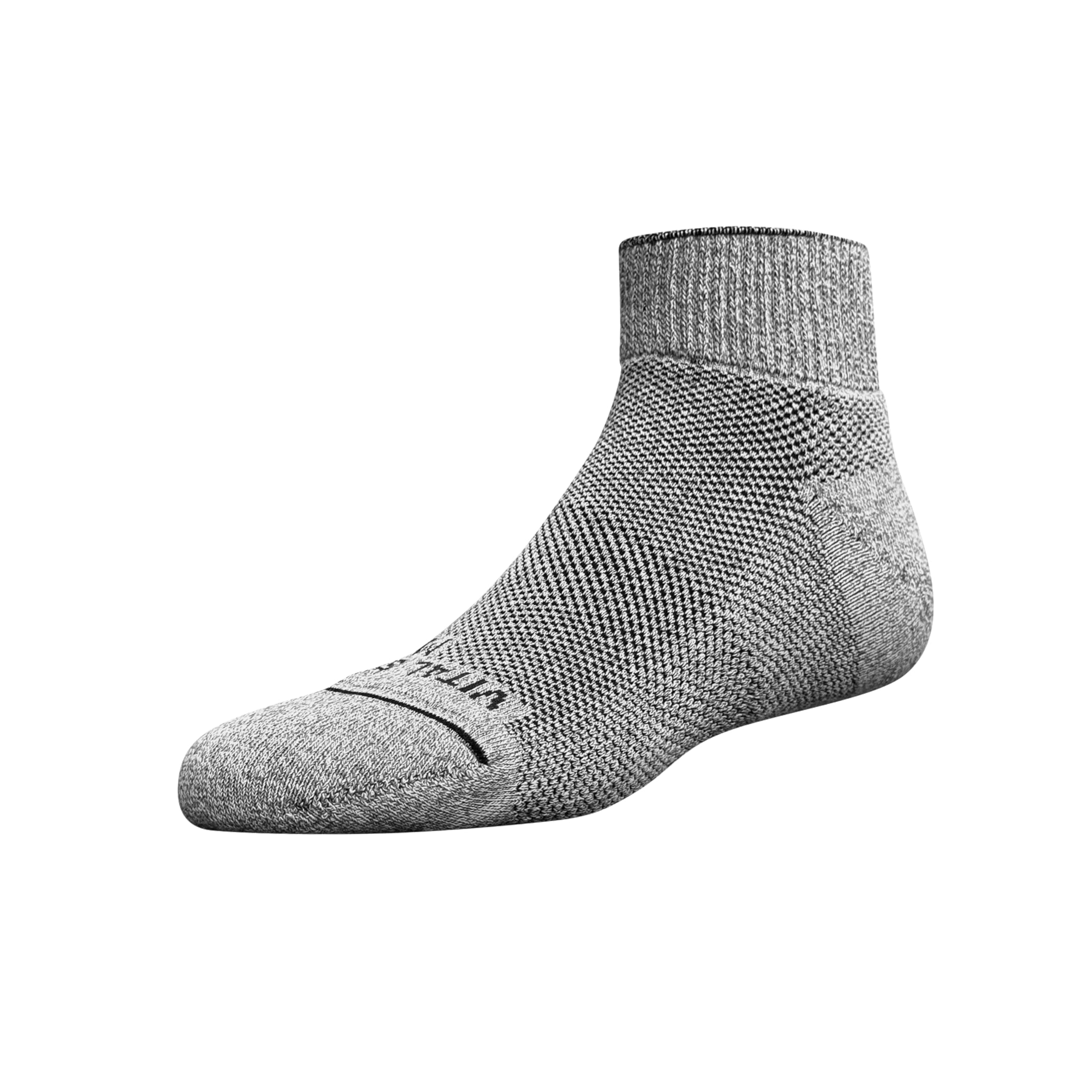 Vs Vital Salveo Light Grey Vital Salveo- Soft Non Binding Seamless Circulation Diabetic Socks-(Ankle, Large)