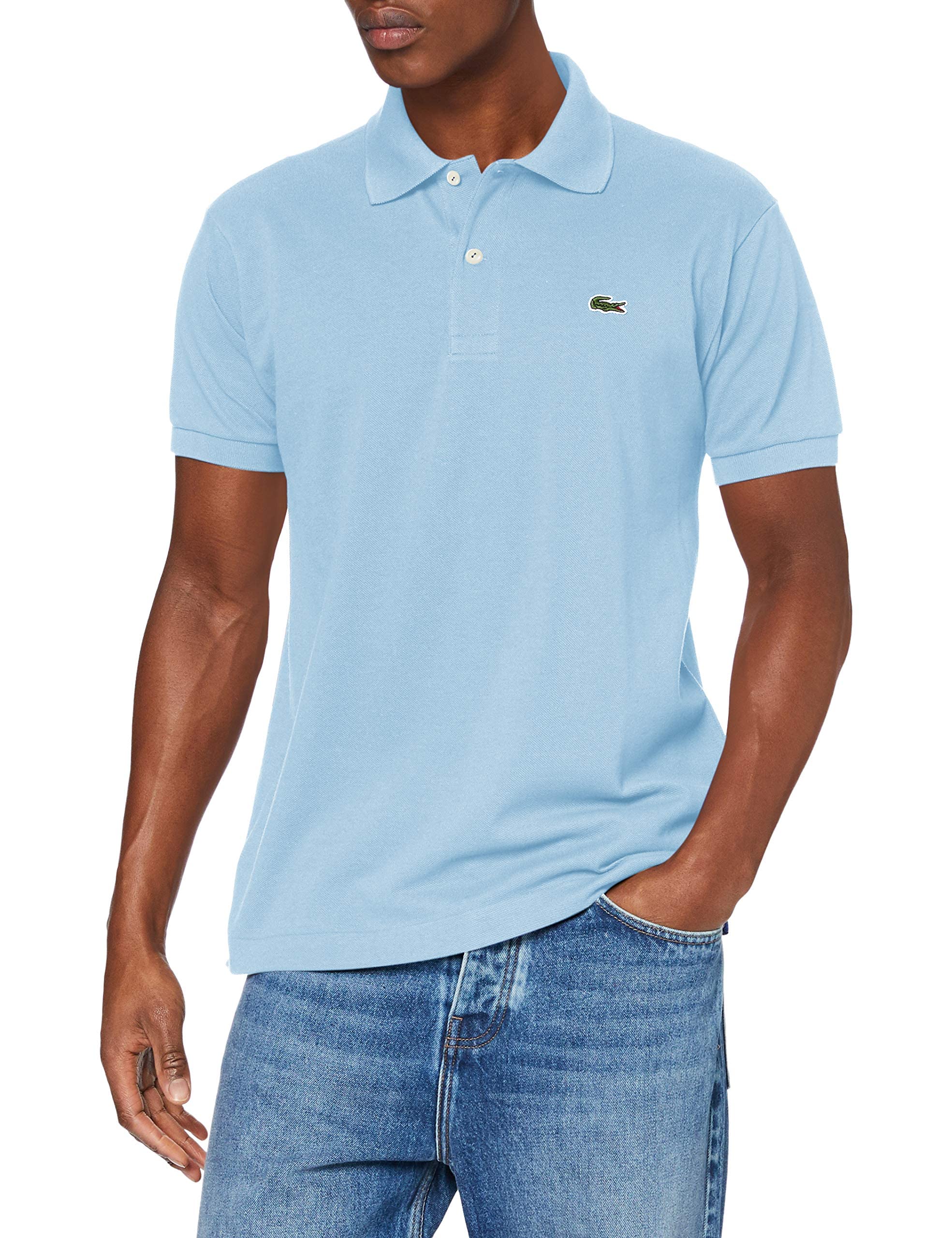 Lacoste Men's Blue Classic Fit L.12.12 Original Polo Shirt  Small