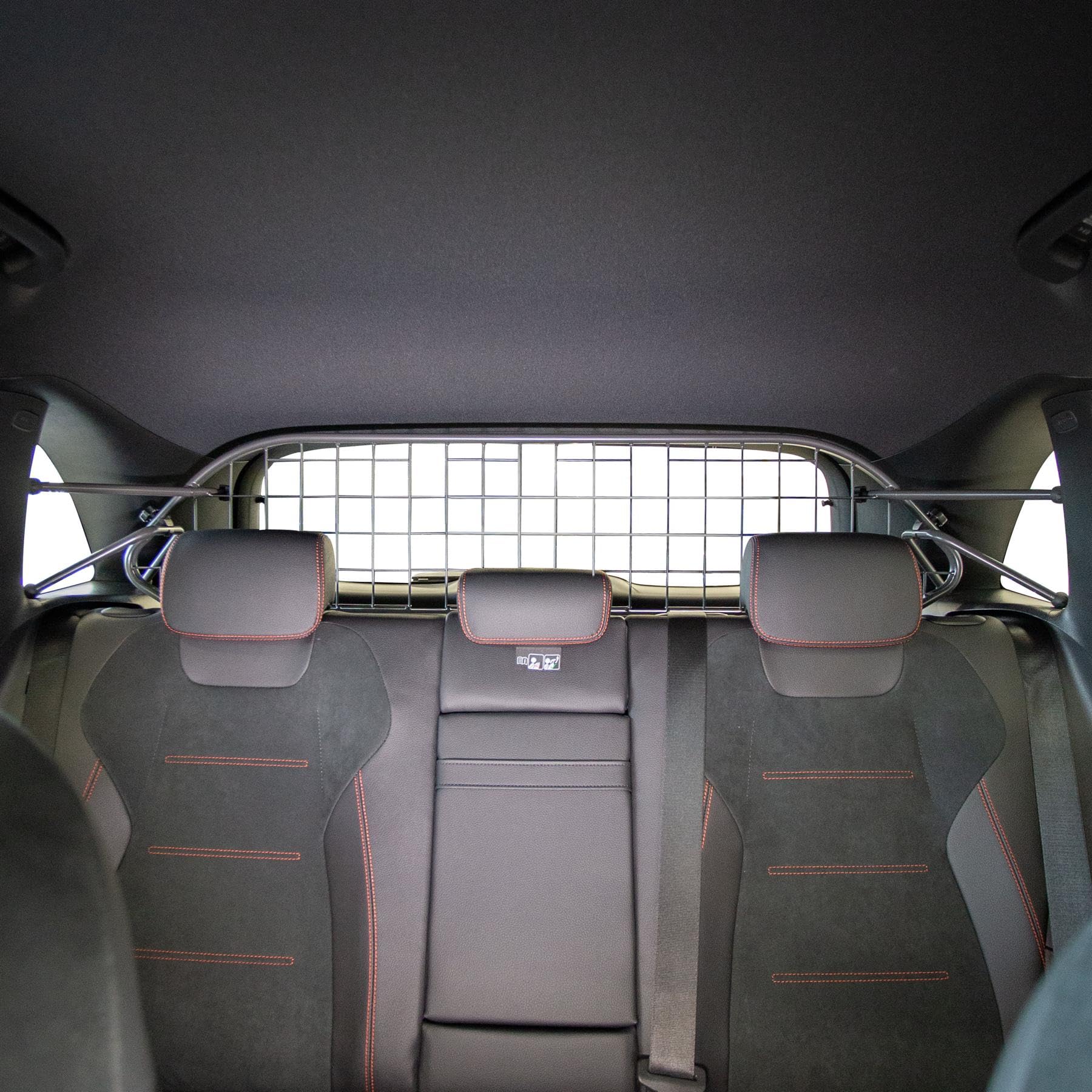 Travall Hundegitter für Mercedes-Benz B-Class 2018+, fahrzeugspezifisches Trenngitter für den Kofferraum aus Stahl, passgenau für sicheren Hundetransport