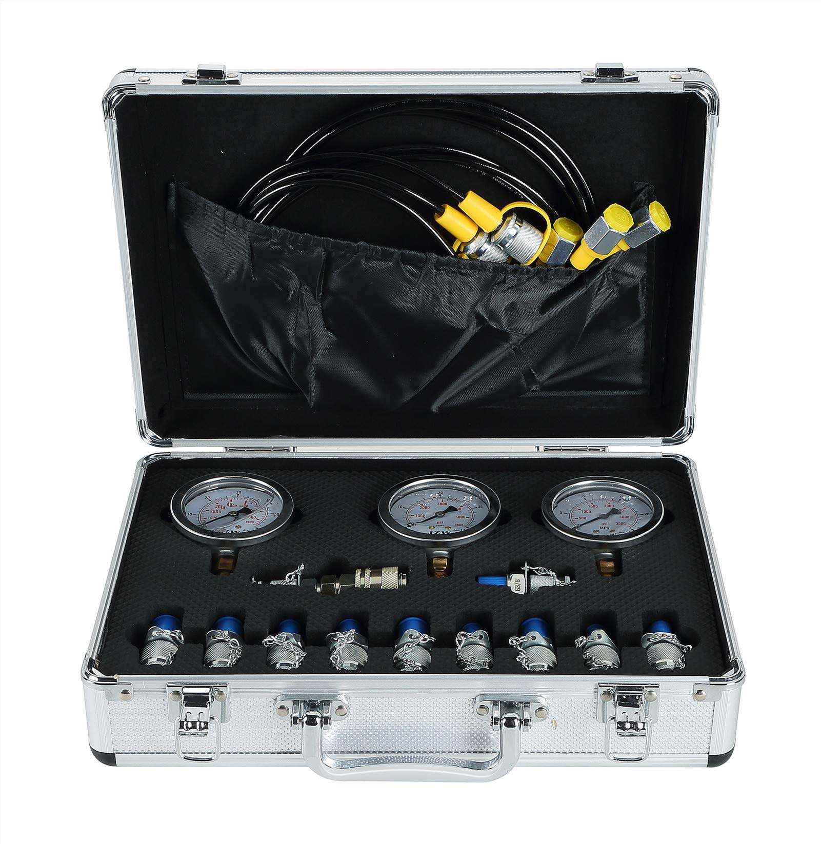 Buy NATGAI Hydraulic Pressure Gauge Kit Excavator Parts Hydraulic