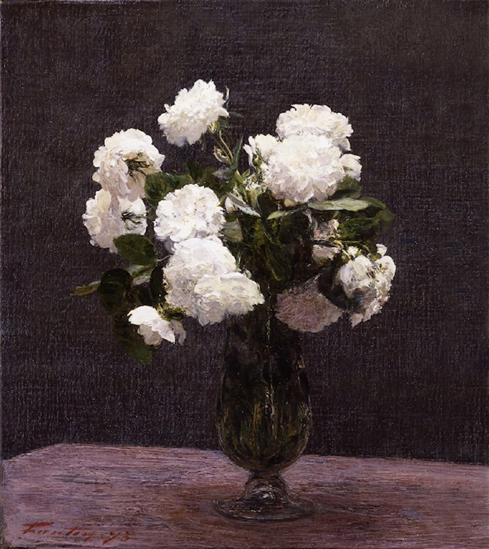 RZHRHJES Vintage Picture Wall Picture Painting Print Poster Henri Fantin-latour Abstract Wall Art Painting for Home Decor 60x90cm