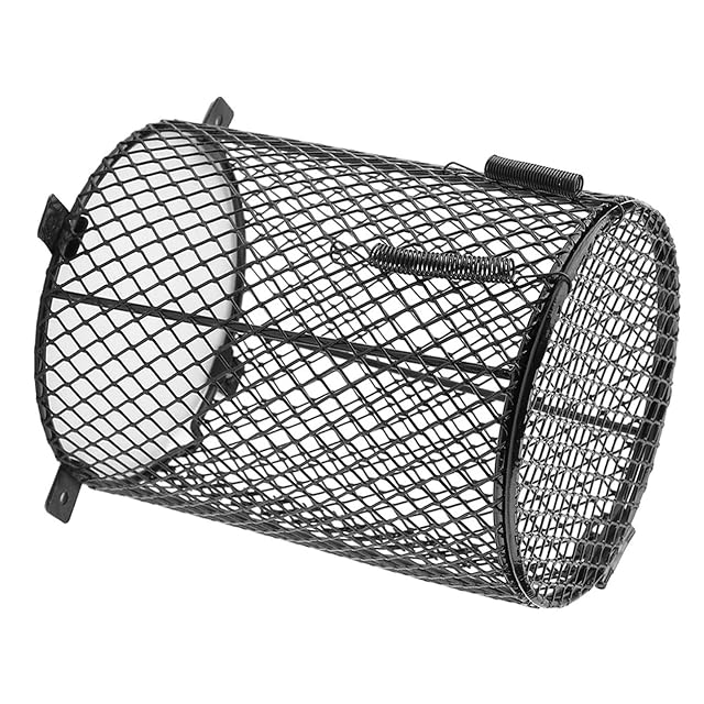 Foto 4 de 8 de Protector de lámpara calefactora ,sostenedor de lámpara de calor de cerámica duradera Reptil Protector…