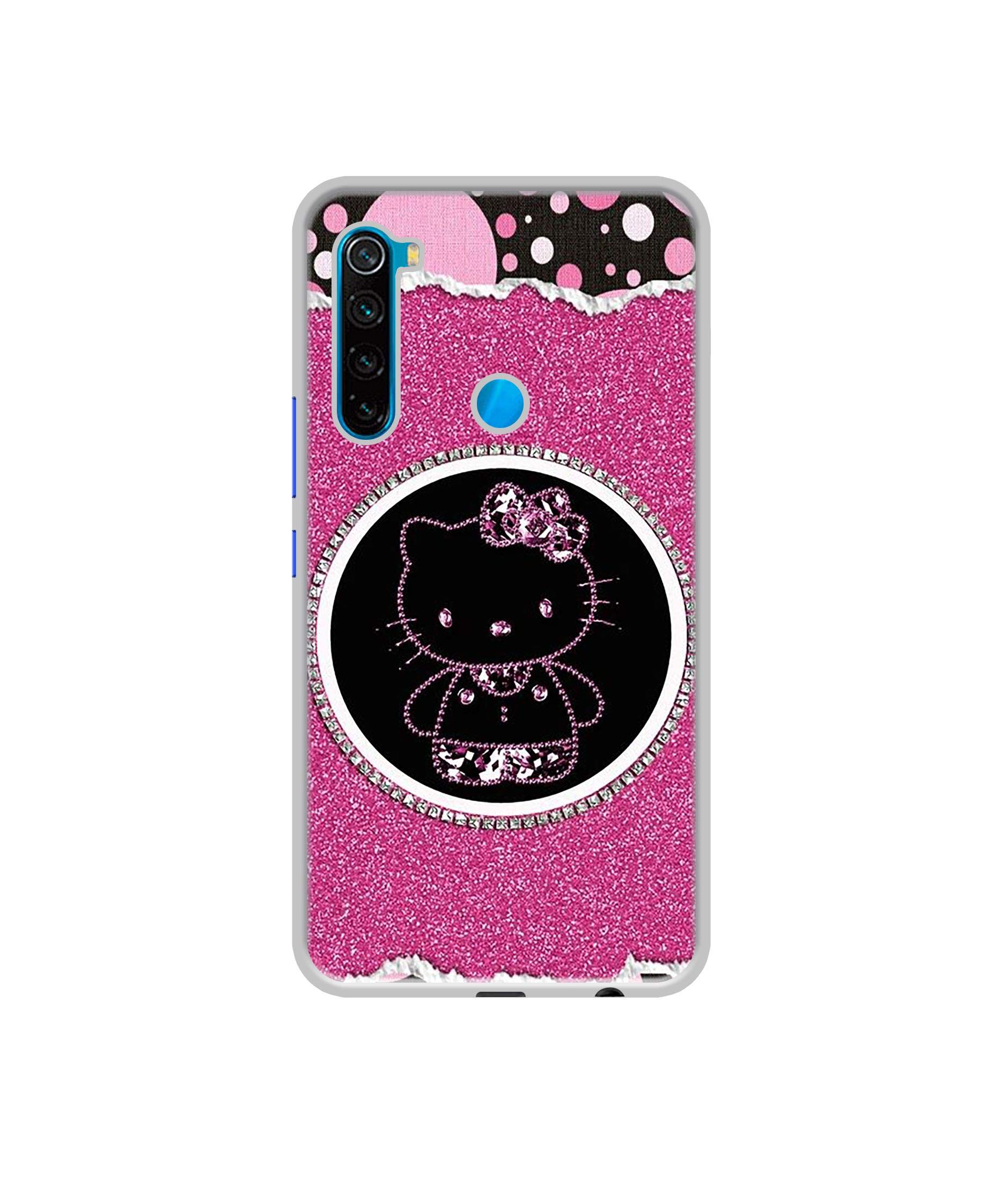 Amazon Brand - Solimo Designer Kitty with Glitter UV Printed Soft Back Case Mobile Cover for Mi Redmi Note 8 (B0854GGLN3) Amazon Price History, Amazon Price Tracker