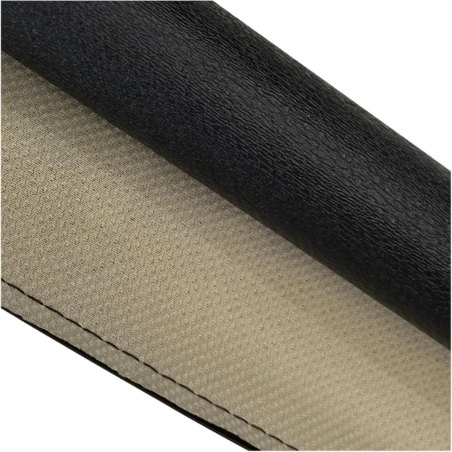 Car Panorama Sunroof Full Sunshade Upgrade Curtain Compatible For Audi Q5/VW Tiguan Variant Touran Golf Passat Sharan With Plastic Pipe(Black)