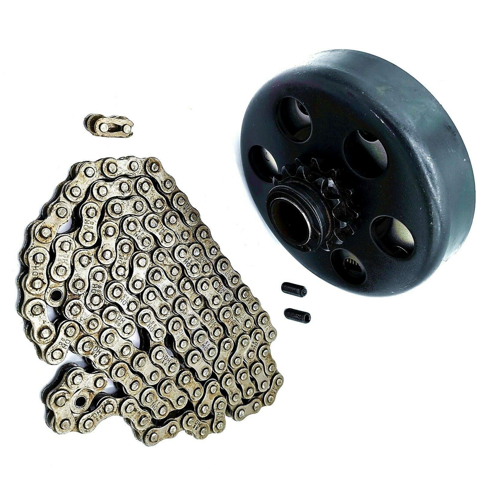Amazon.com: Heavy Duty Drive Centrifugal Clutch Gear and Chain