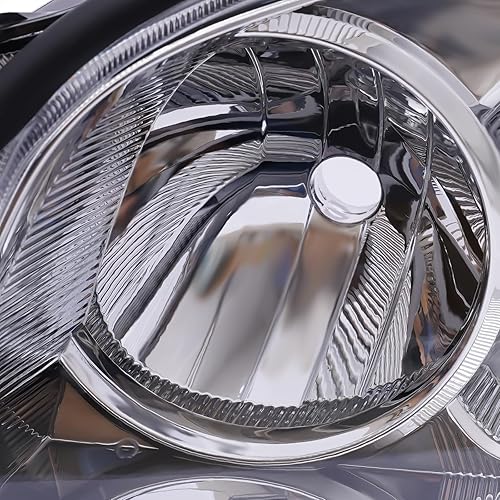 Miniatura 6 de OUKANNG - Para 2009 2010 2011 2012Toyota Rav4 Rav-4 halógeno faro delantero izquierdo lado del conductor montaje montaje carcasa cromo lente