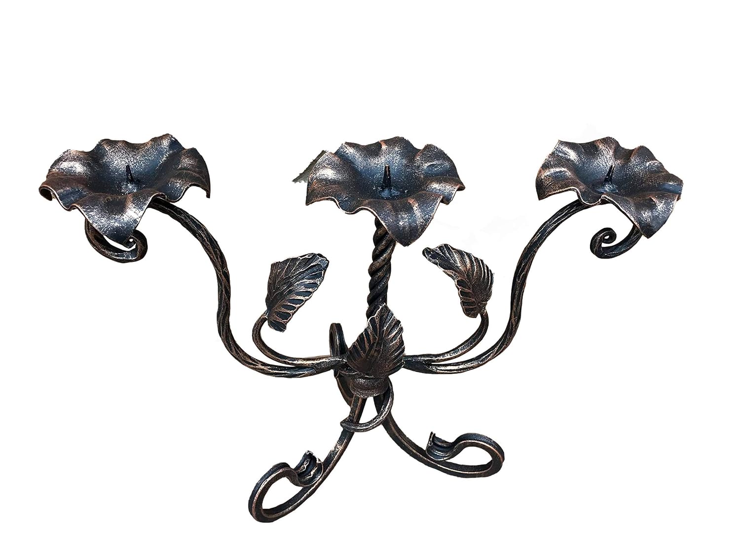 Candle holder, iron gift for her,hand candle holder