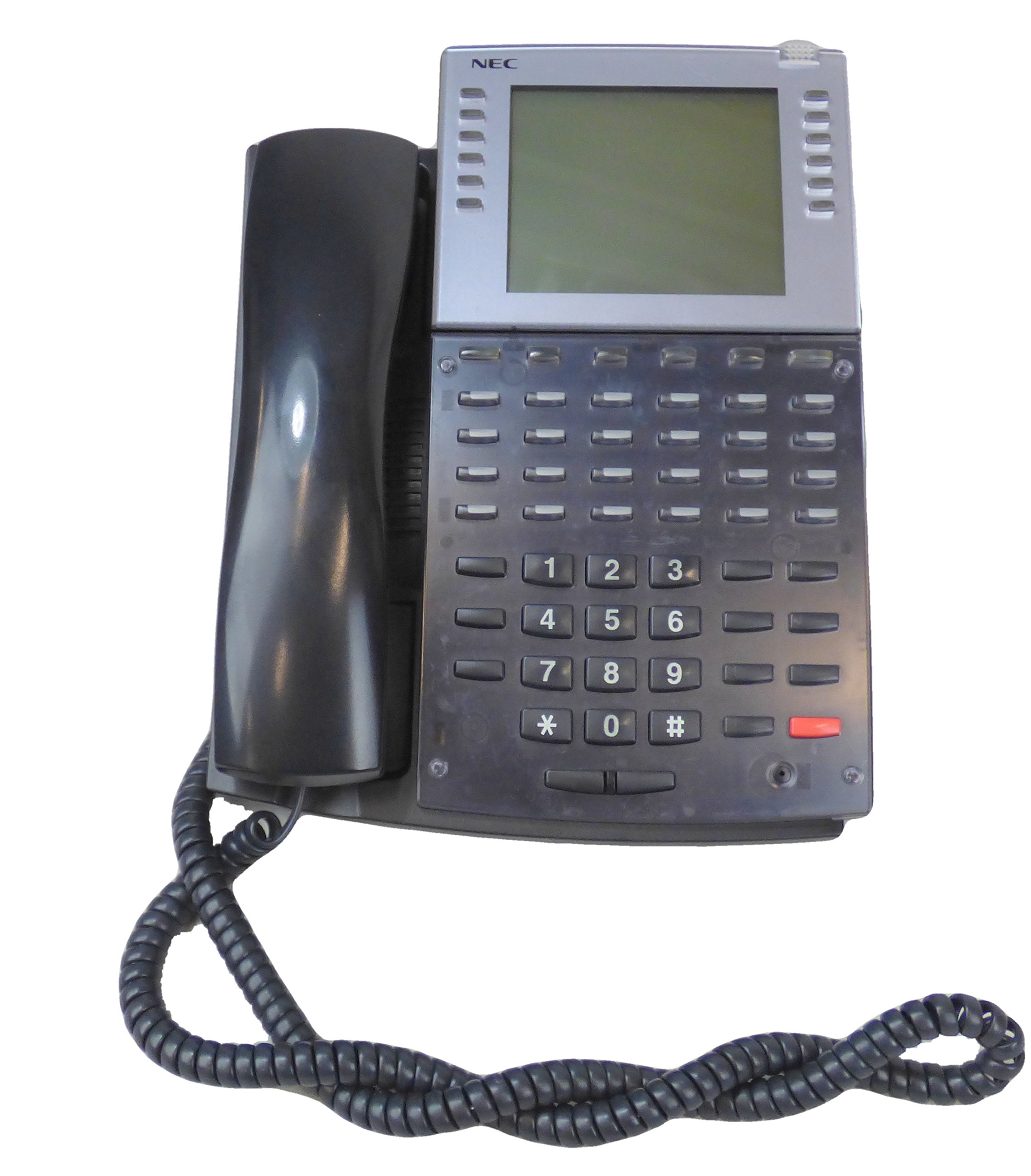 NEC Aspire 34 Button Super Display Telephone BLACK Stock # 0890049 ~ IP1NA-24TSXH TEL