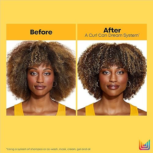 Miniatura 9 de Matrix A Curl Crema Acondicionadora sin enjuague, hidrata y define los rizos, para cabello rizado y rizado, infundida con miel de Manuka, 16.9 oz