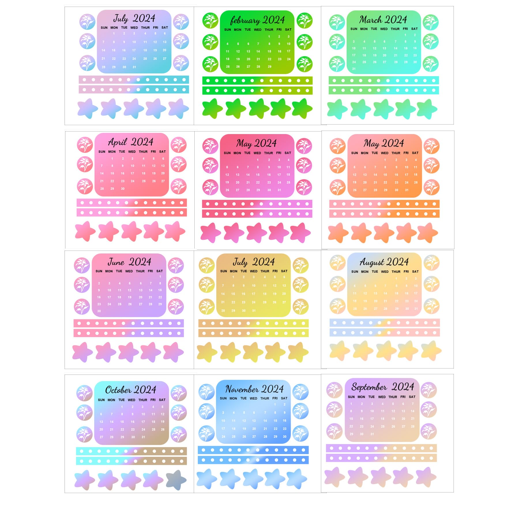 amazon-com-2024-mini-monthly-calendar-sticker-3-2-x-3-75inch-date-car-calendar-labels-for-journal-calendar-planner-notebooks-office-products