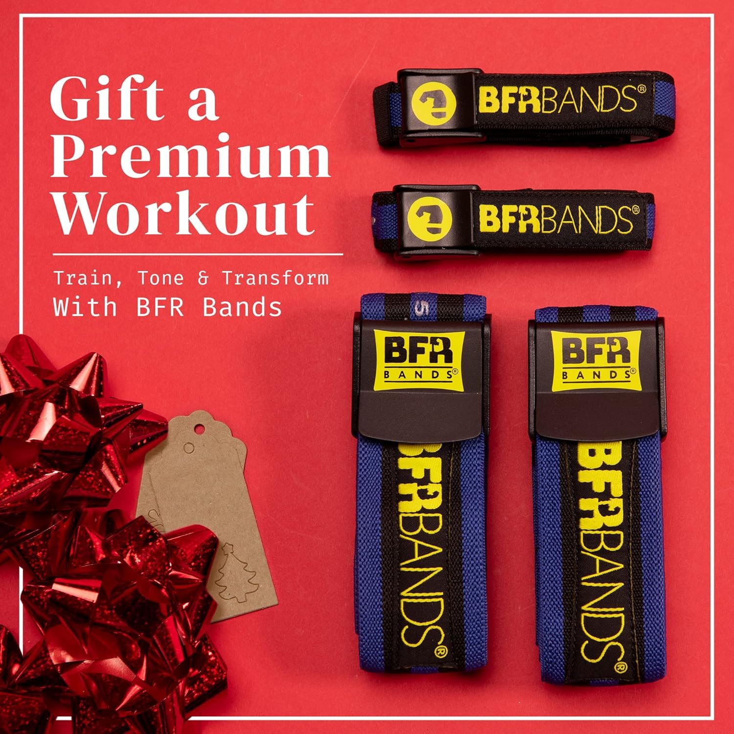 Bands Blood Flow Restriction Bands for Arms Legs & Glutes Extra Wide 2