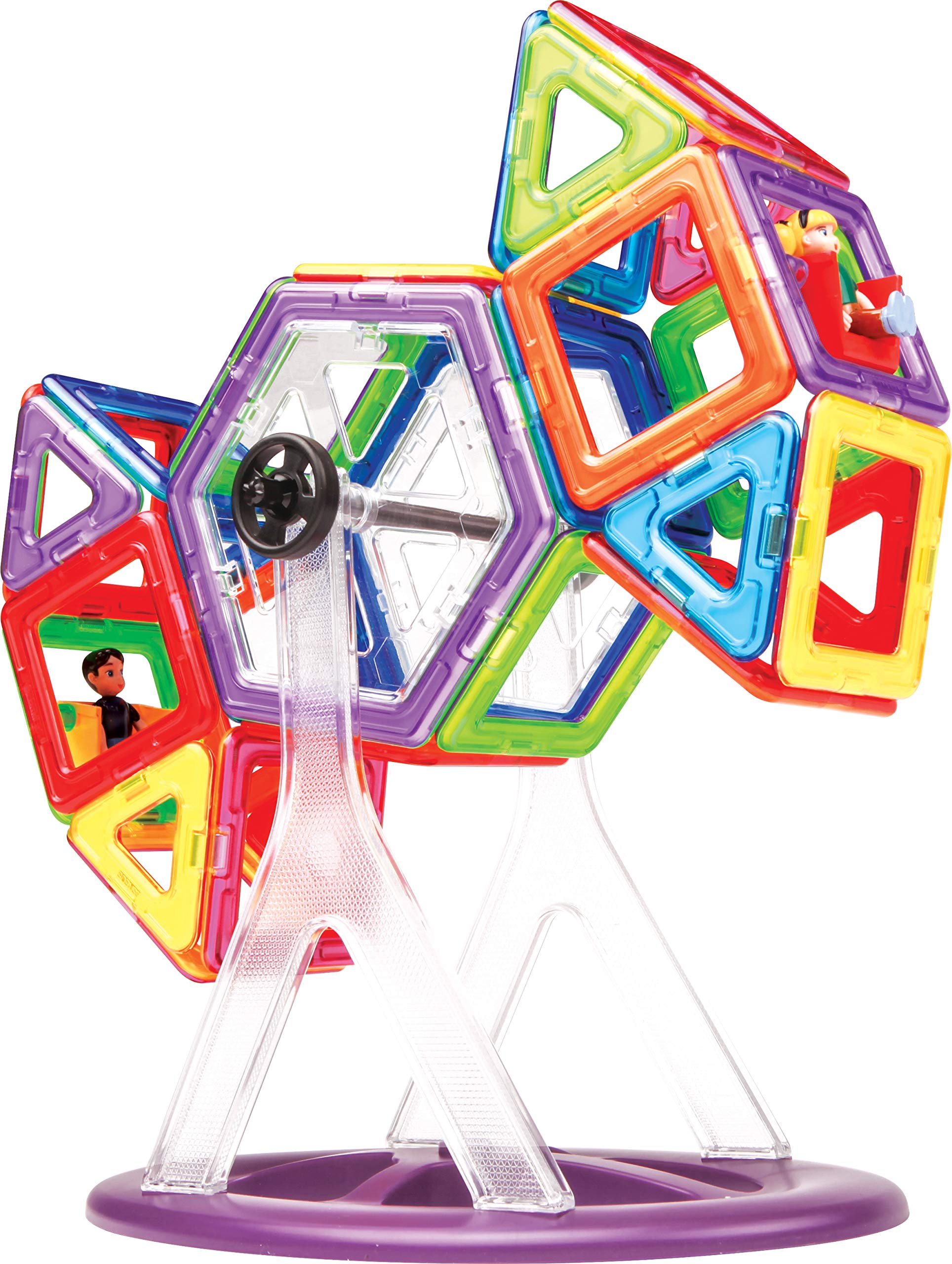 Magformers karnawałowy zestaw 46 sztuk (biały), AK703001N