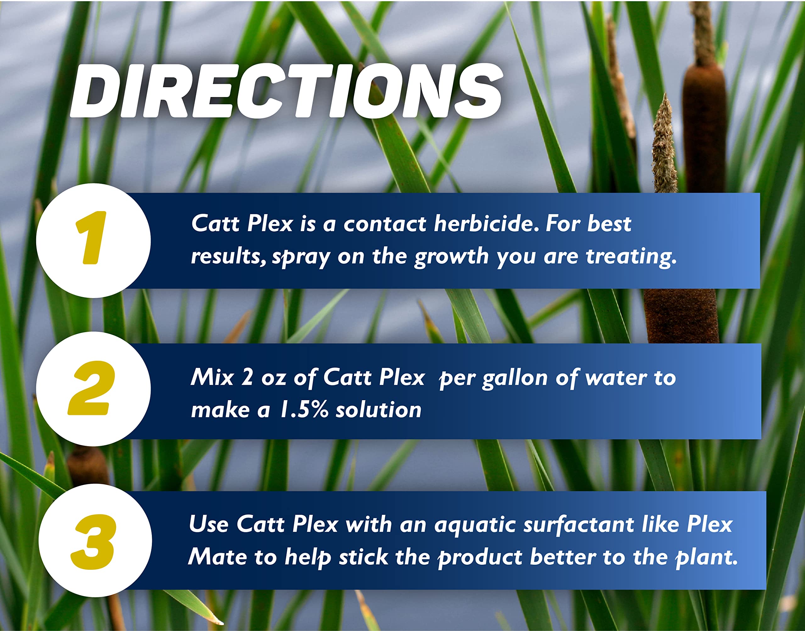Sanco Industries Catt Plex Aquatic Herbicide, 32 oz : Amazon.com.au: Garden