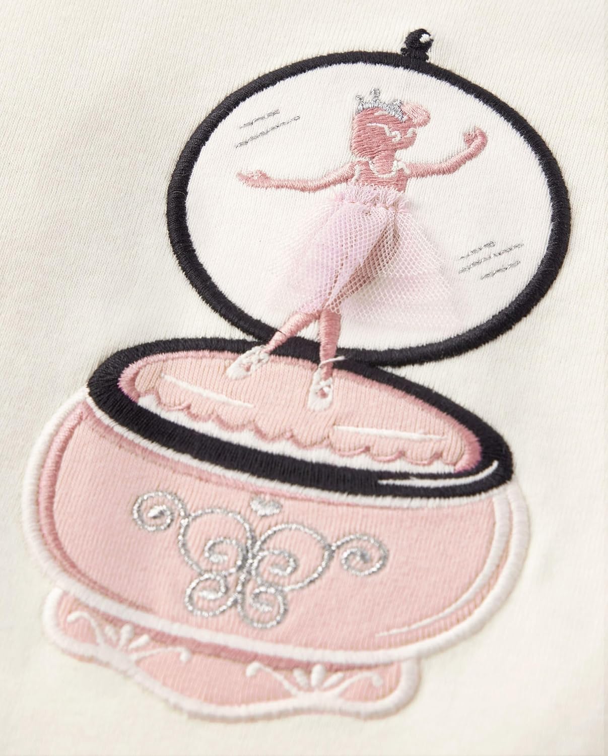 Gymboree Girls and Toddler Embroidered Graphic Long Sleeve T-Shirts - Image 2