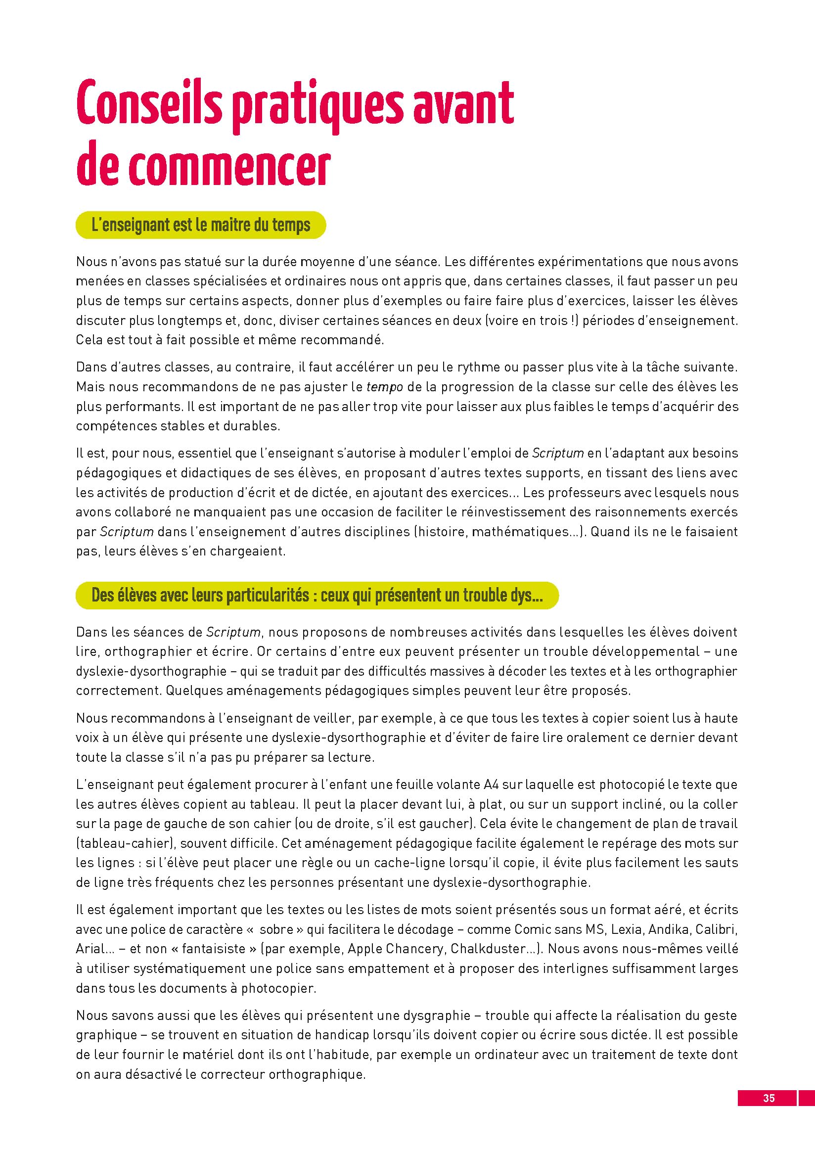 Scriptum - Apprendre à écrire : copier et orthographier CE1 CE2 Cycle 3 ULIS (+ ressources numériques)