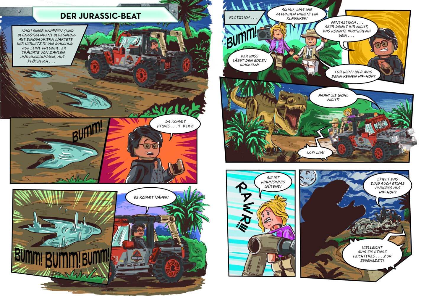 LEGO® Jurassic World™ - Rätselspaß mit Ian Malcom: mit Minifigur "Ian Malcom"