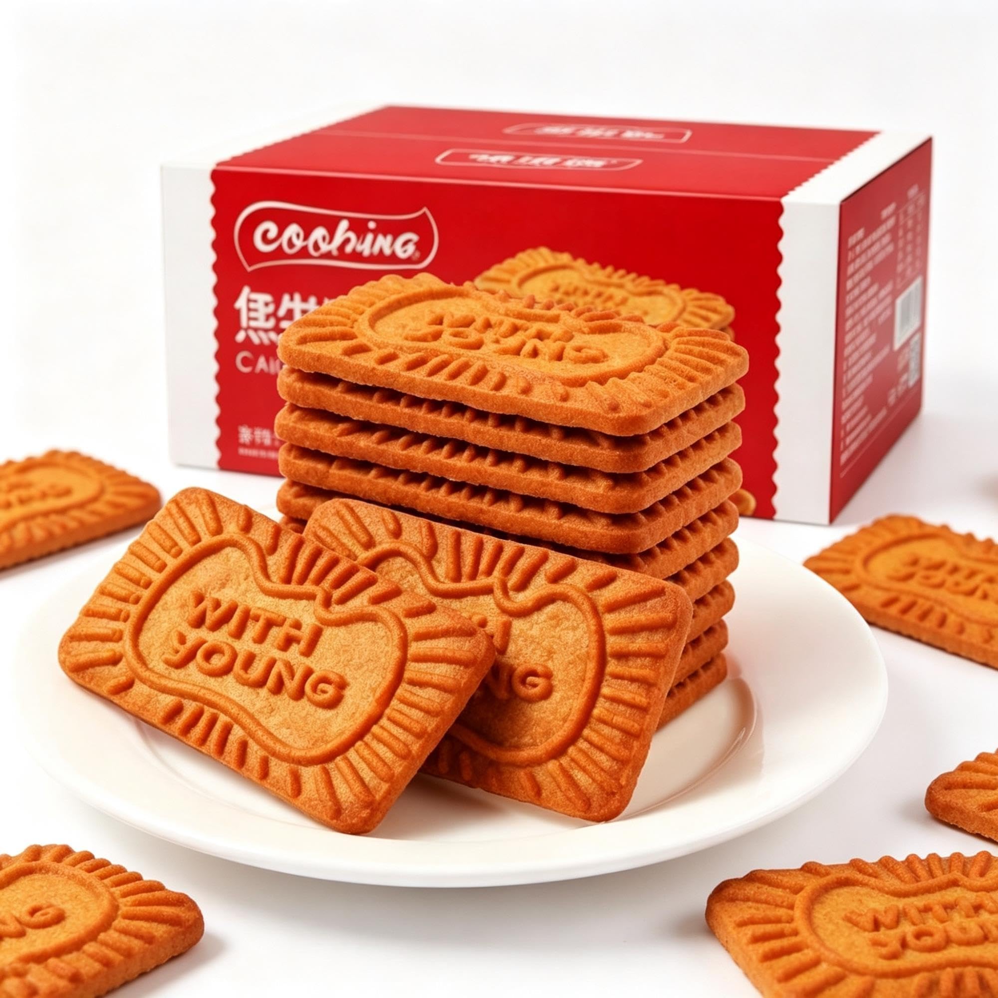 Snack Crujiente De Galleta De Caramelo 500g