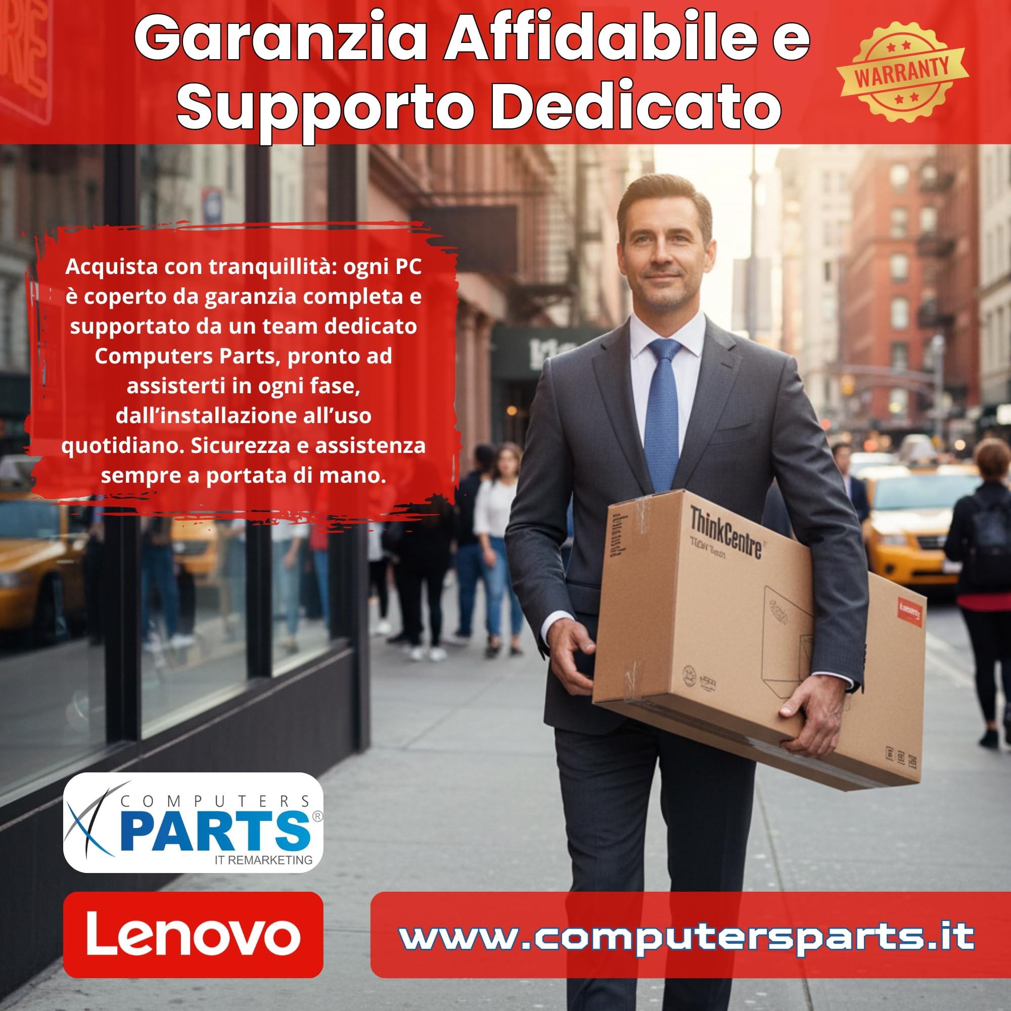 Lenovo PC Completo Business e Office Neo 30s Gen 5 SFF | Intel Core i5-13420H | 16GB RAM DDR5 | SSD 512GB Nvme HDMI + Monitor ThinkVision 24" VoIP con Webcam, Audio e Microfono – Windows 11 Pro