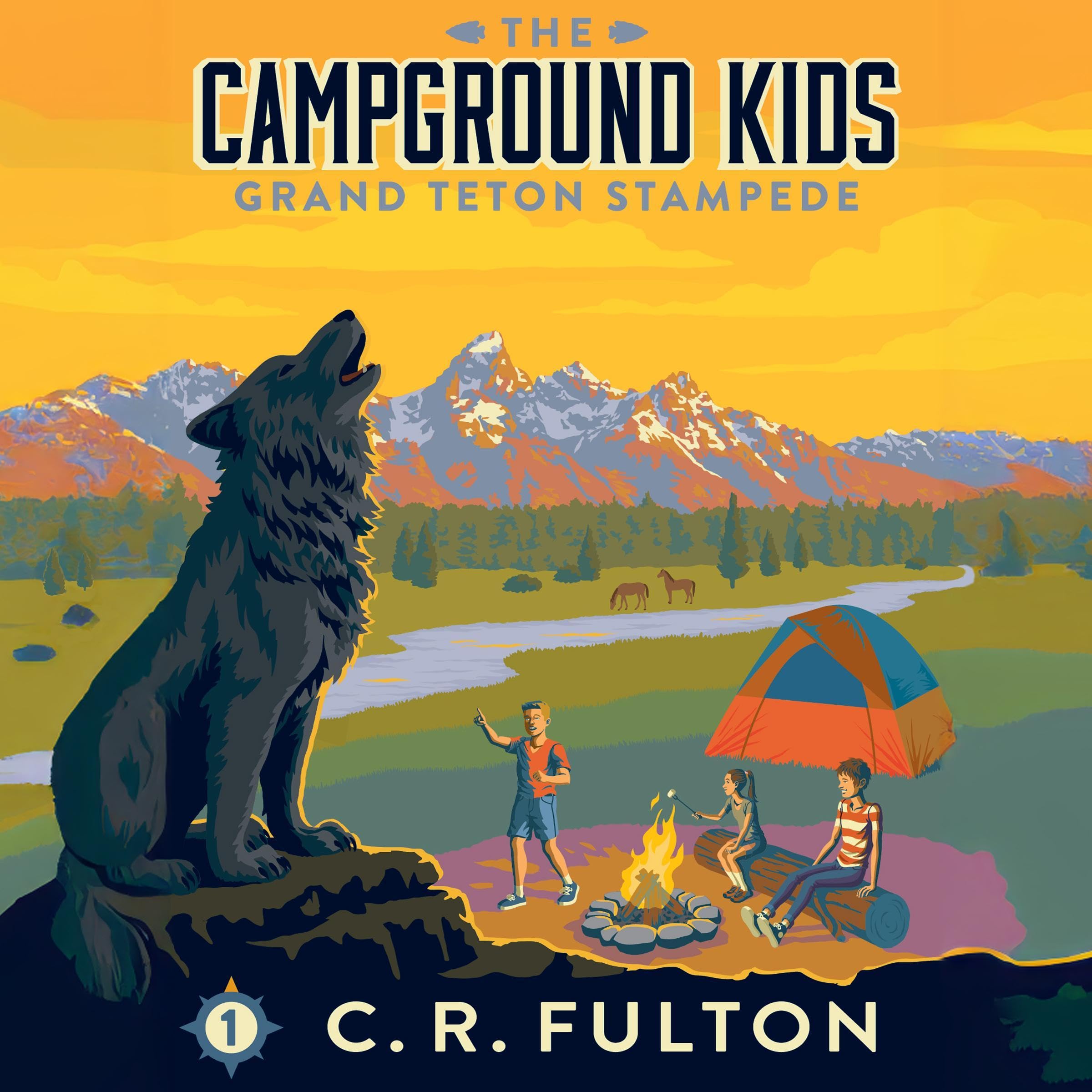 Cover art for The Grand Teton Stampede
