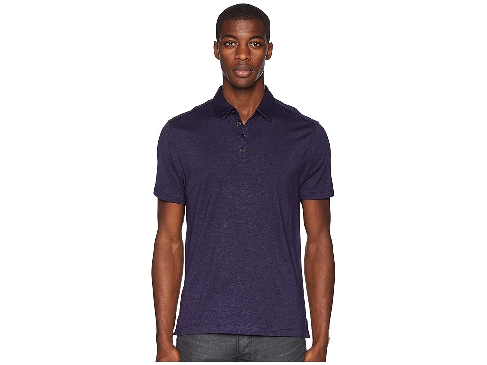 

John Varvatos Collection Hampton Polo K212U3 (Purple) Men's Clothing