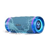HD77 - Portable Bluetooth Speaker - Powerful 360° Sound, 30W Audio with Impactful Bass, 20H Battery, IPX6 Waterproof, Shockproof, TWS Stereo, Speaker Bluetooth Wireless for Outdoor, Beach Pool