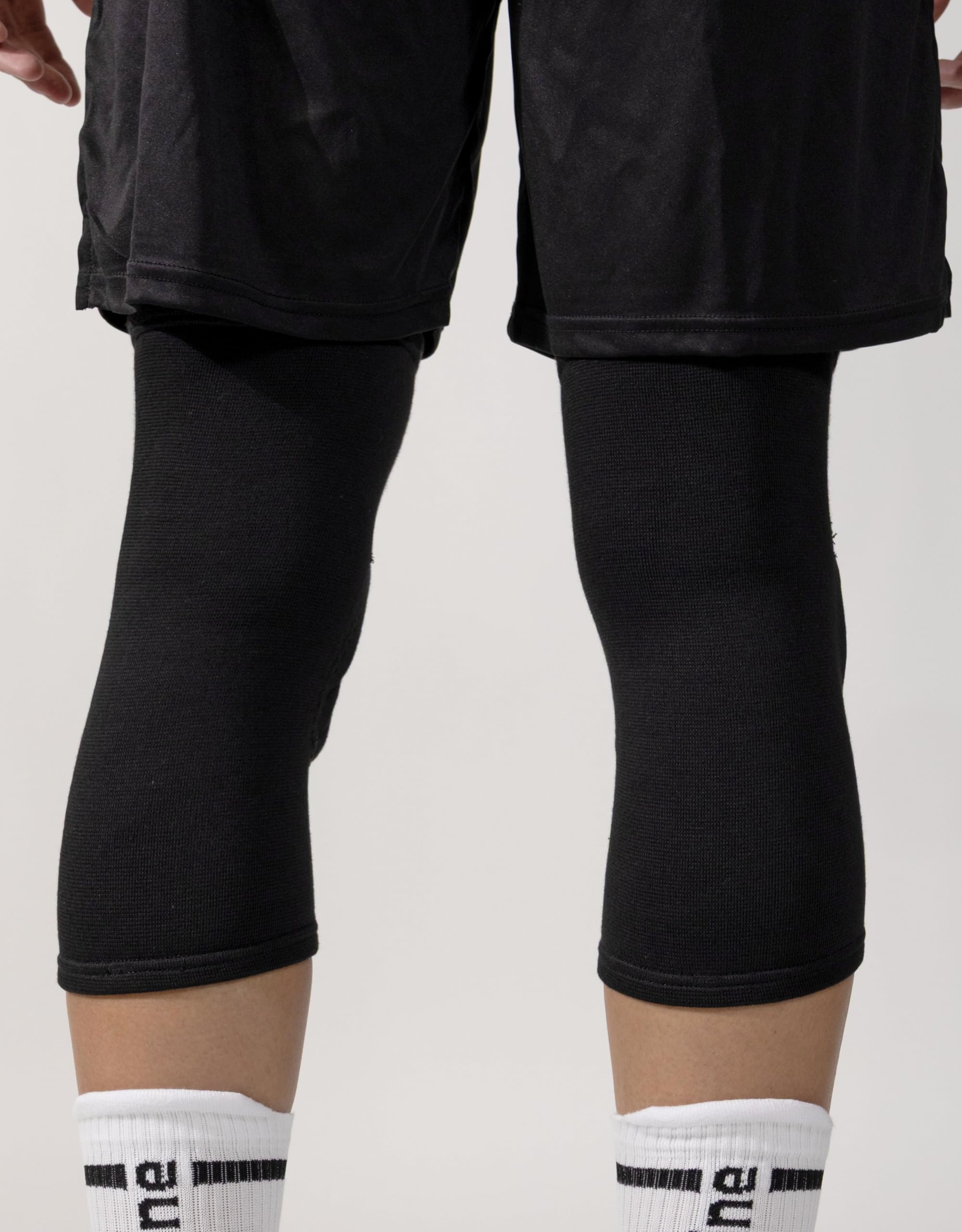 ninesquared Genouillères New Shield - Protection Avancée - Tailles S/M/L/XL - 2 paires - Couleur Noir - Unisexe (XL)