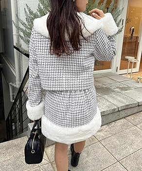 Amazon | [ワンアフターアナザー ナイスクラップ] ジャケット ツイード