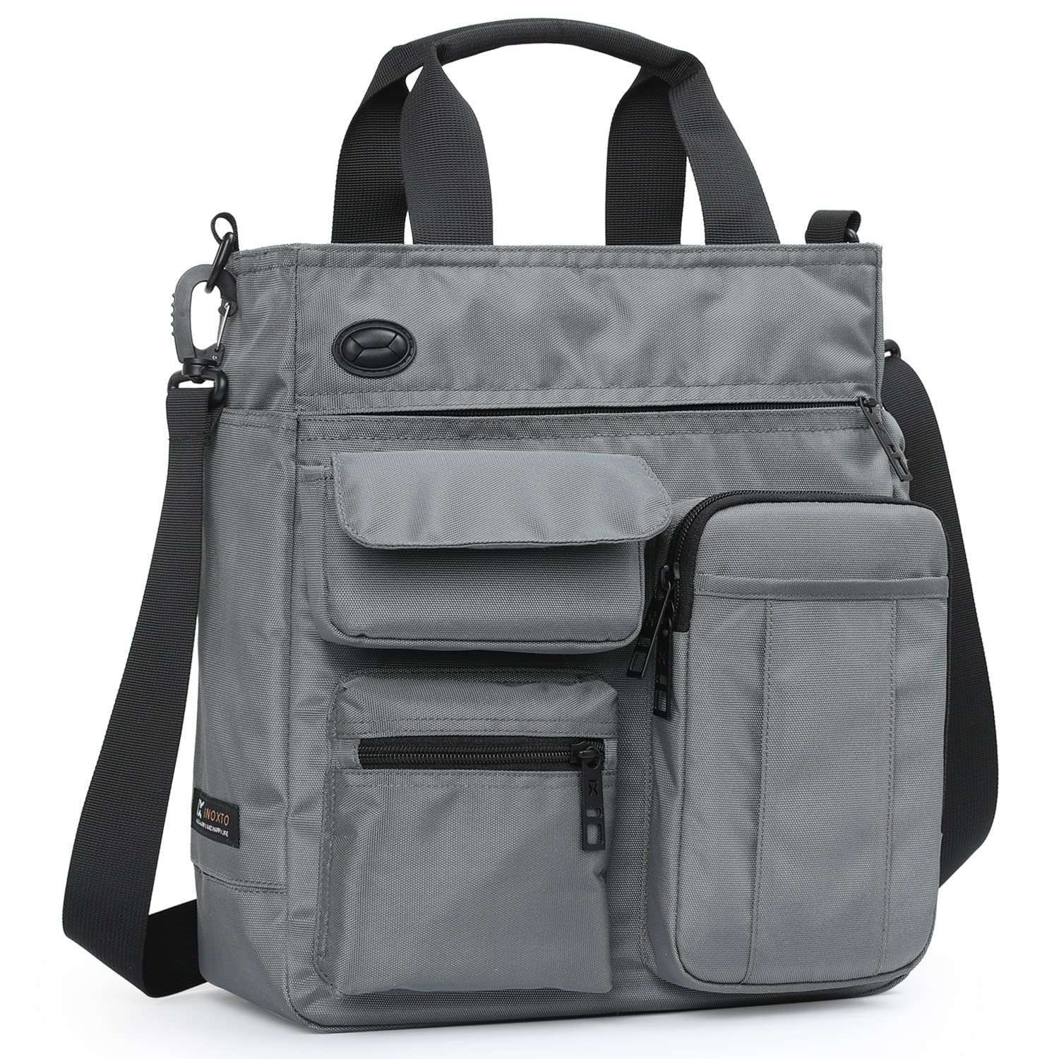 IX INOXTOMens Messenger Bag Laptop Shoulder Bag Computer Work Office Bag Waterproof Briefcases for Travel Work