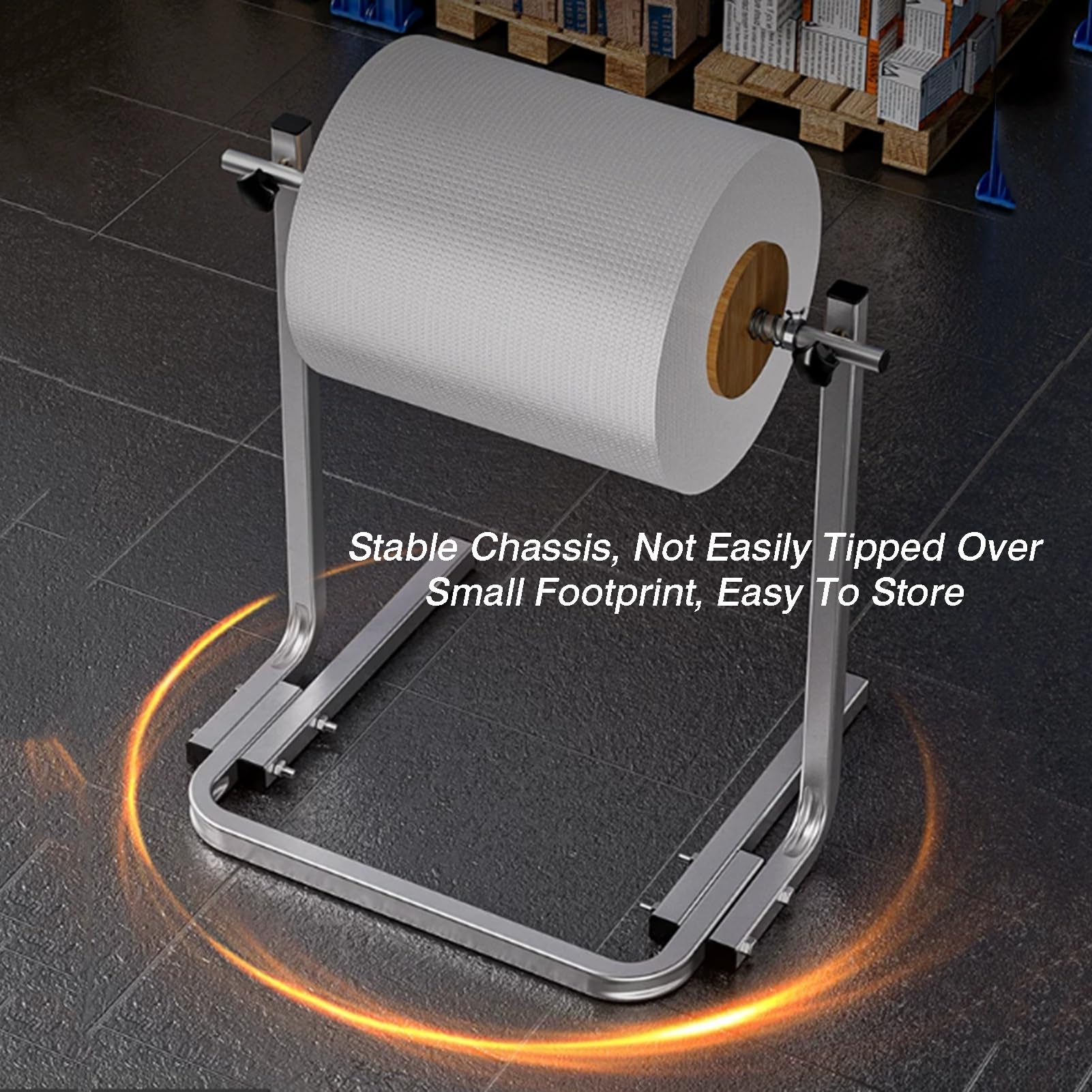 Dispenser For Rotoli Di Pluriball, Supporto Manuale In Schiuma For Cuscino | Facile sostituzione della pellicola salvaspazio, capacità di carico di 30 kg for lo spostamento e la spedizione(Width 35cm)
