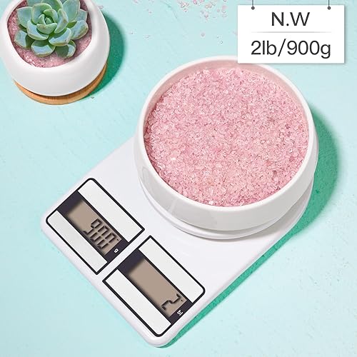 Miniatura 7 de T4U Piedras de cuarzo de cristal triturado, 2 libras, piedra curativa de gravilla de forma irregular, roca suavizada para plantas en maceta, arte de