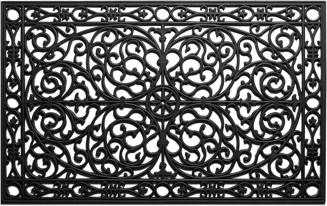 Calloway Mills 900222436 Gatsby Rubber Doormat 2' x 3'
