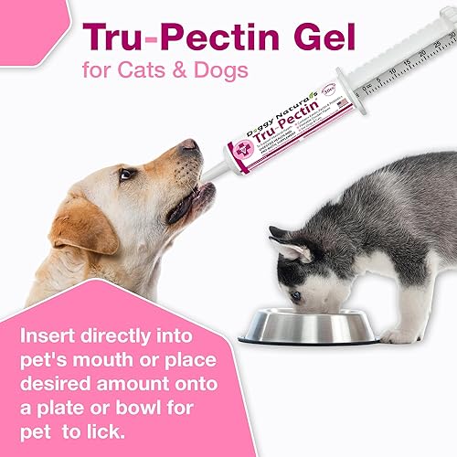 Miniatura 8 de Tru-Pectin - Pasta oral antidiarreica para perros y gatos, sabor a hígado de pollo, ayuda a reducir las heces sueltas ocasionales y la diarrea,