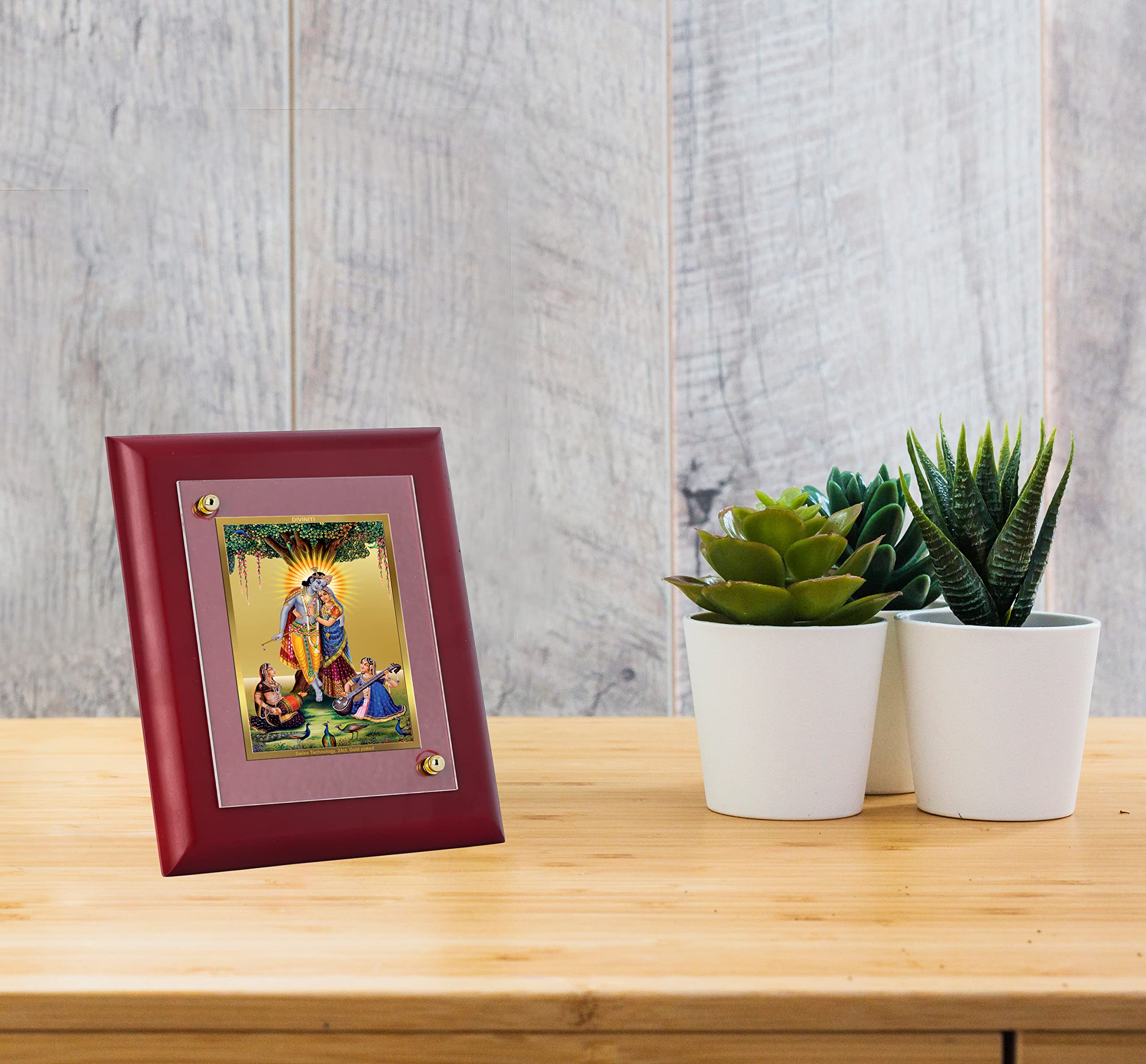 Khatu Shyam Gold Photo Frame - 24K Luxury -30