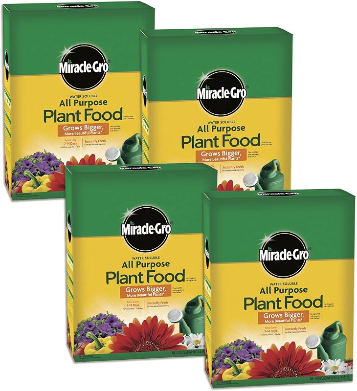 Water Soluble All Purpose Plant Food, 3 lb. | Fertilizer for All Indoor or Outdoor Plants including Roses, Flowers, Vegetables, Houseplants, Trees, and Shrubs
