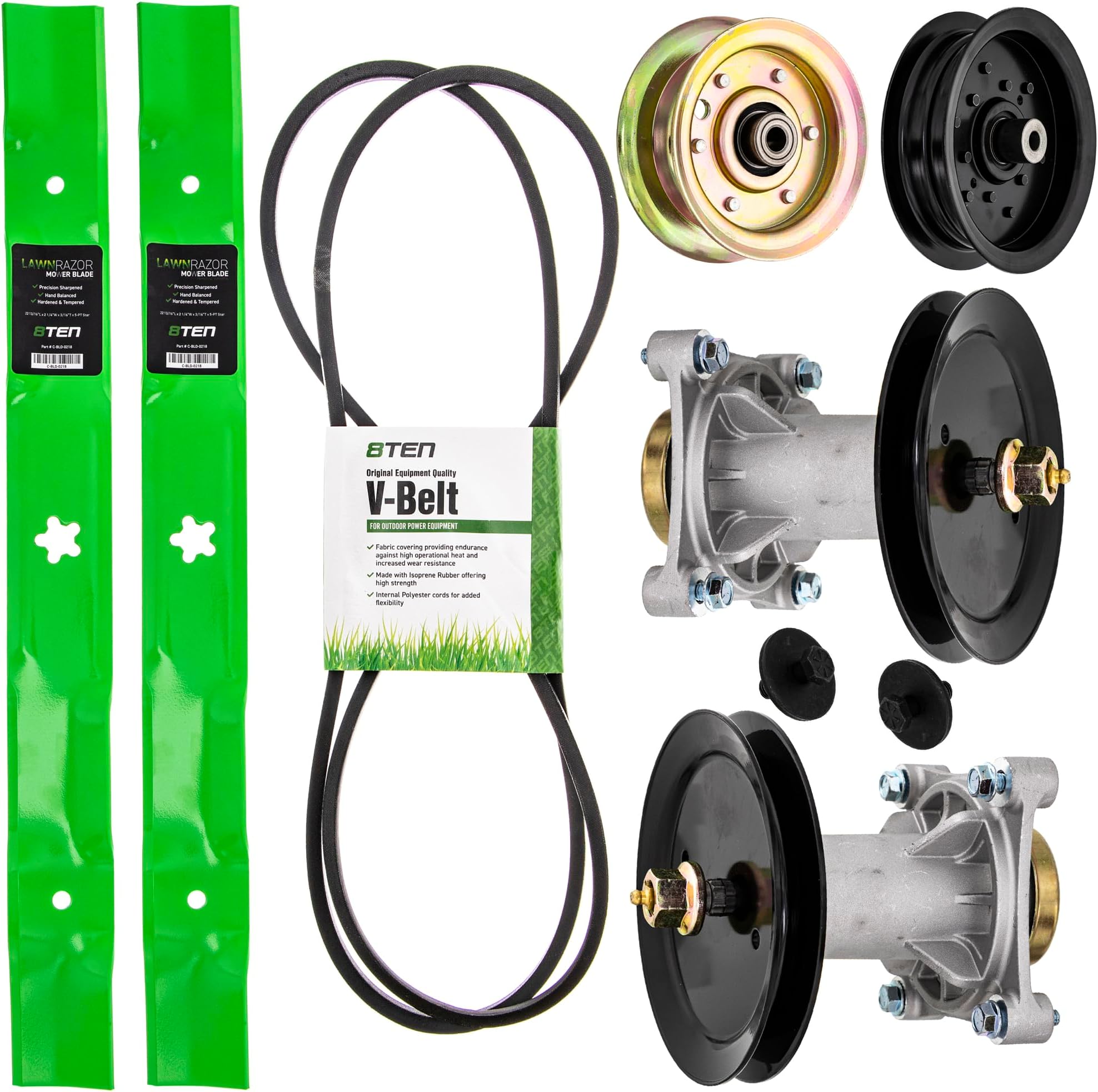 Spindelbaugruppe Für John Deere Mäher - Ersetzt GY20785 & GY20050, 2 Stück Im Set Spindelbaugruppe Für John Deere Mäher - Ersetzt GY20785 & GY20050, 2 Stück Im Set