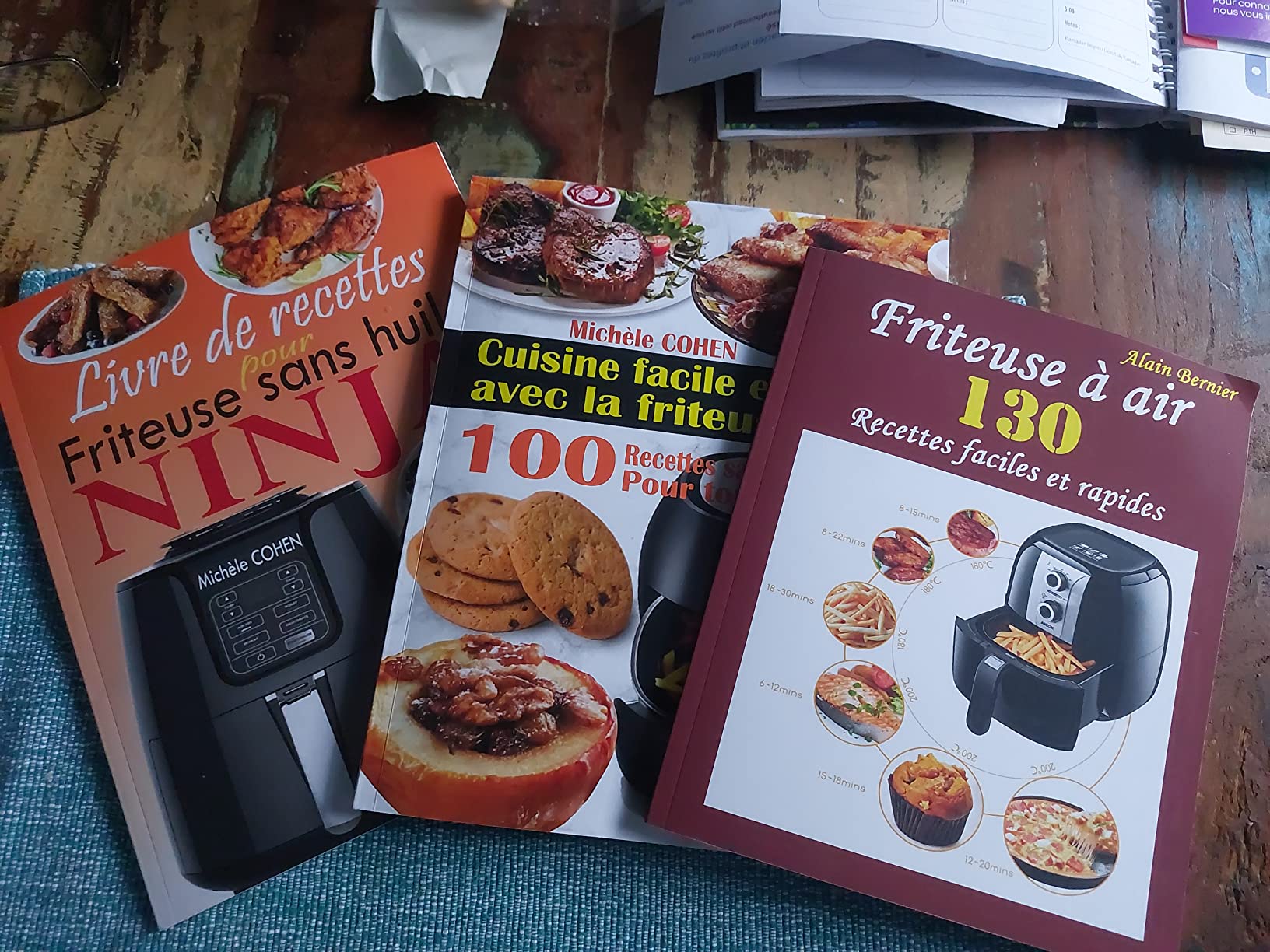 Livre de recettes pour friteuse sans huile Ninja: Le compagnon idéal de