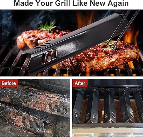 Miniatura 3 de Adviace Piezas de parrilla para piezas de repuesto DGF510SBP, paquete de 5 tiendas de campaña de calor de 15 pulgadas para piezas Dynaglo DGF510SBP