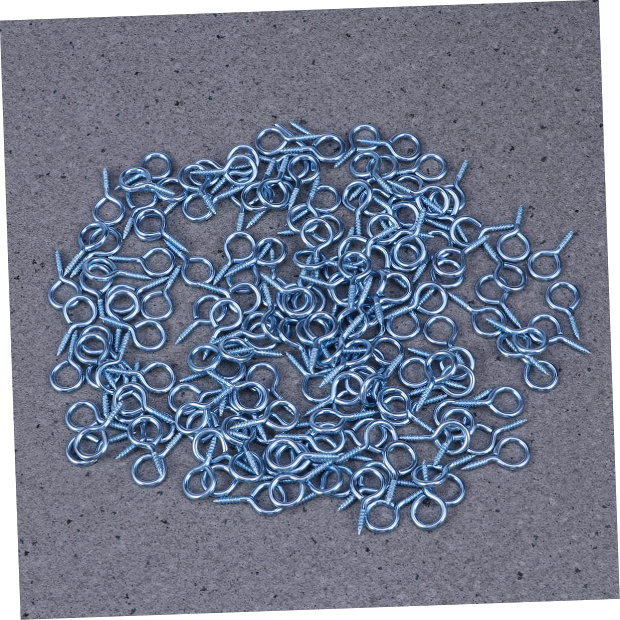 Beatifufu 300pcs Zinc Plated Sheep Eye Hooks Eye Pin for Jewelry Making Durable Easy to Use