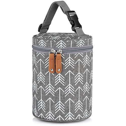 Accmor Bolsa enfriadora de leche materna, bolsas de mano aisladas para bebés para lactancia materna y guardería