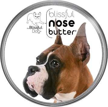 زبدة الأنف غير المعطرة من The Blissful Dog Show Ear Boxer - زبدة أنف الكلاب، 16 أونصة