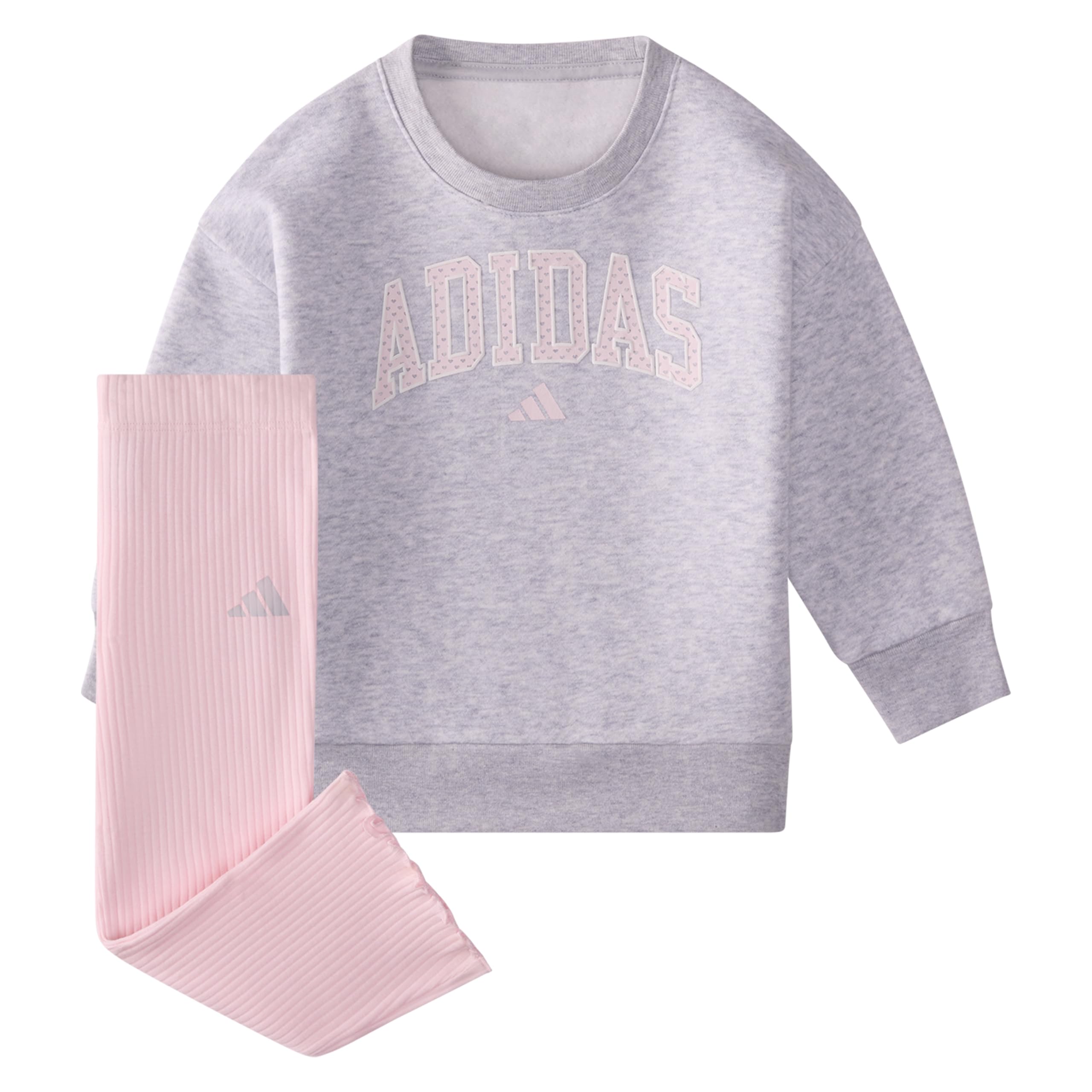 Baby Girls' Crew Rib Flare Pant Set