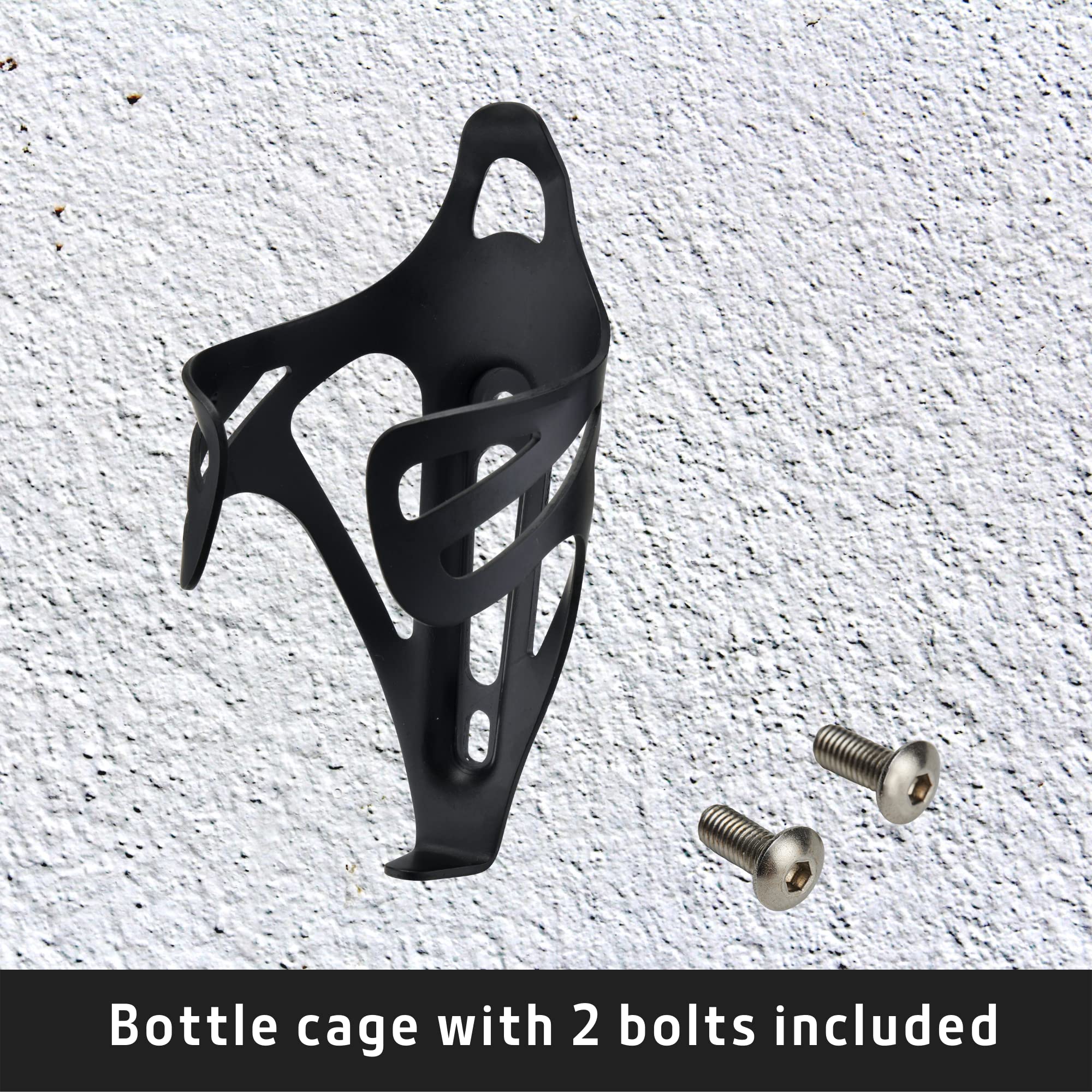 N+1 Bike Water Bottle Holder- Lightweight Aluminum Alloy Bicycle Water Bottle Cage, Suitable for All Types of Bikes