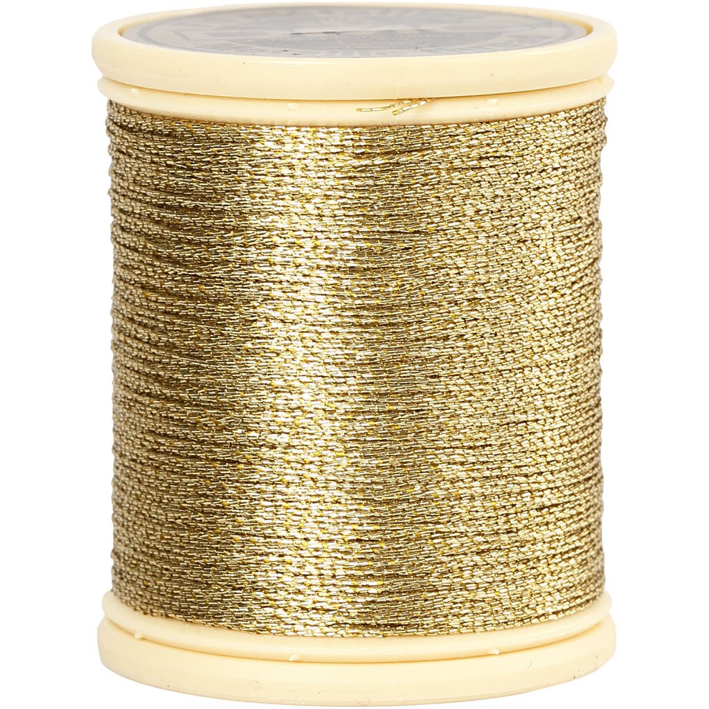Dmc Unisex Gold Metallic Sewing Thread 40M (284)