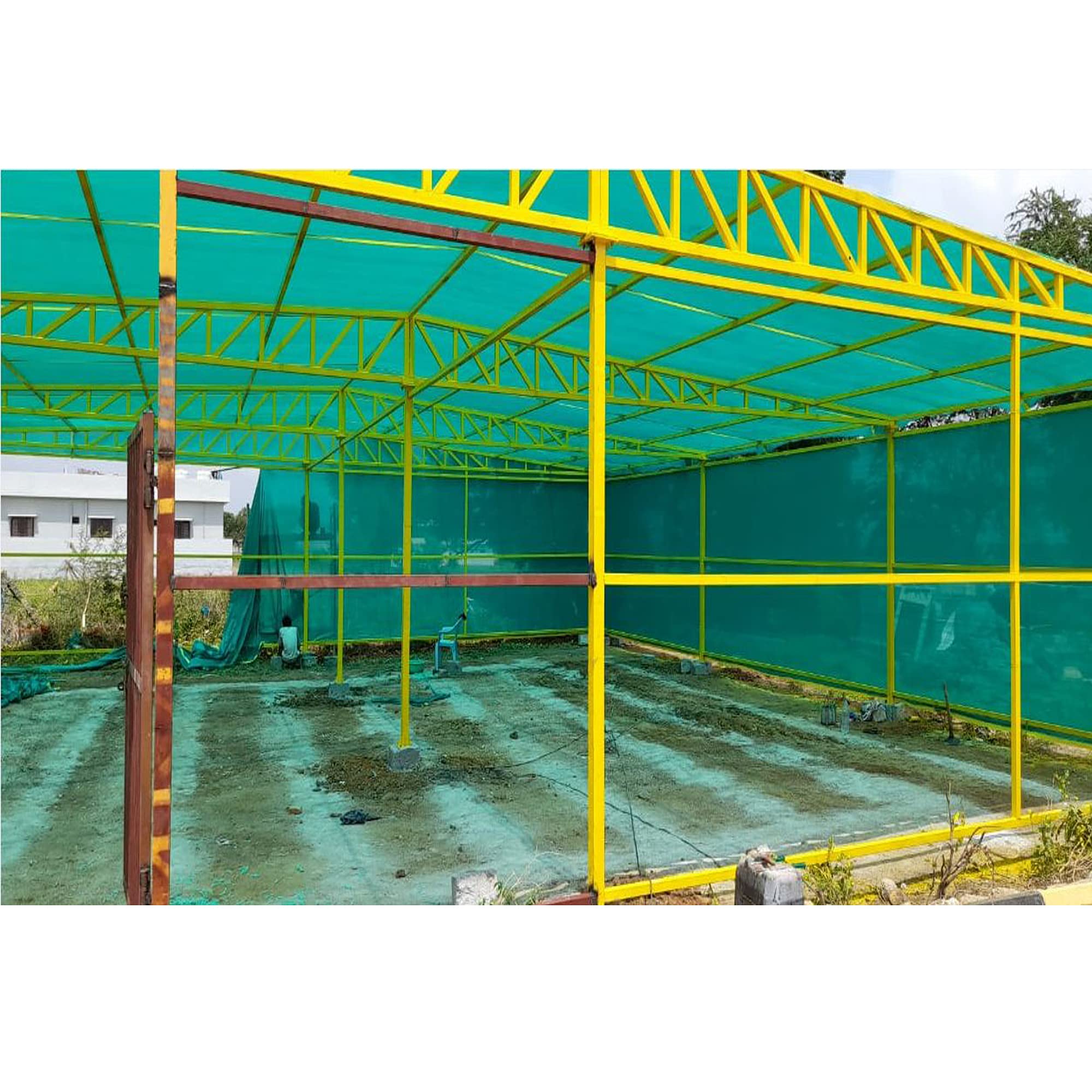 Smart Buy Shade Net Garden Netting for Plants and House Uv Stavibilized 50% (Length 10 ft - Width 15 ft).-picture-10