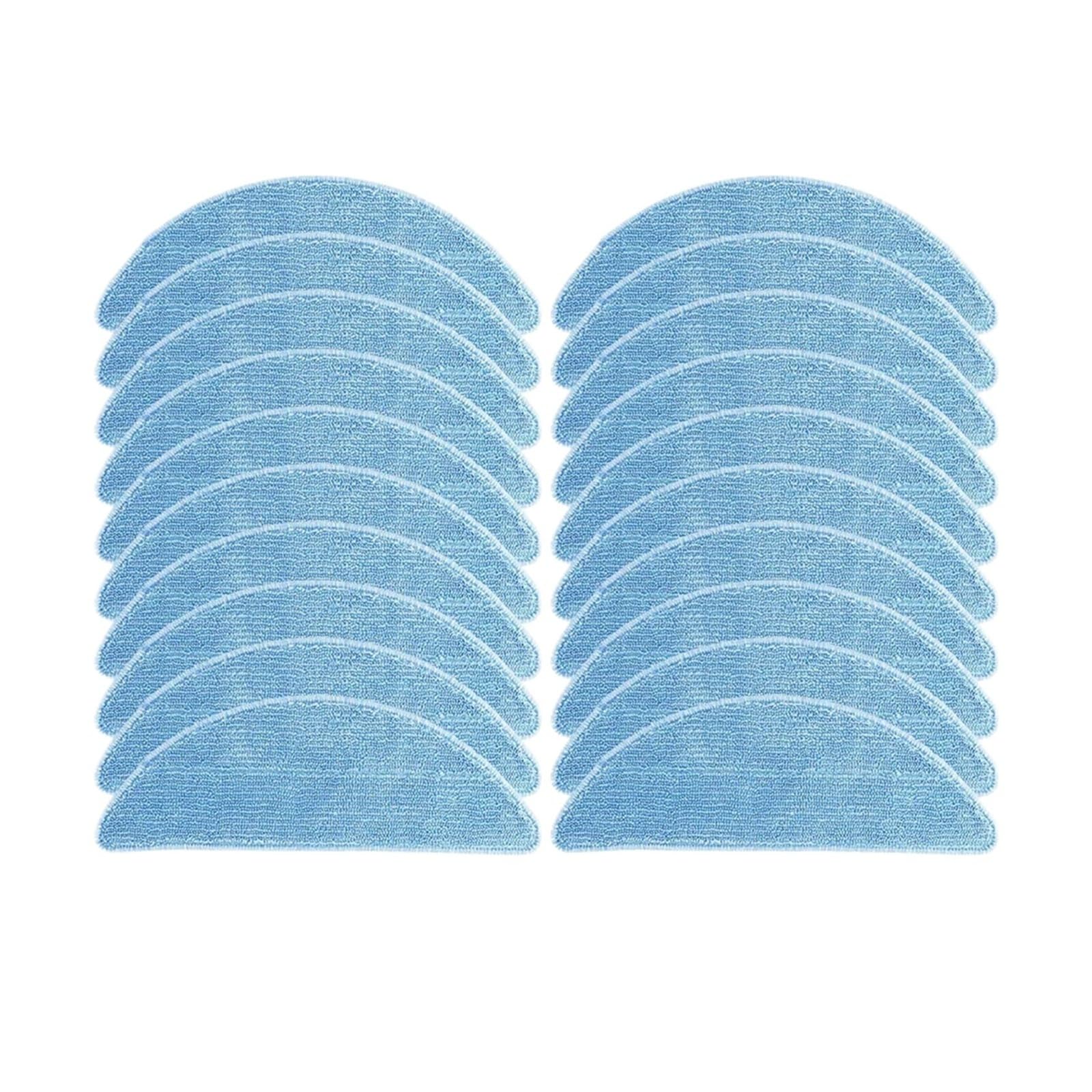 VIXWDRUTY Compatible For Neatsvor，M50 Mop Cloths Rag Robot Vacuum Cleaner Parts Accessories(20pcs)