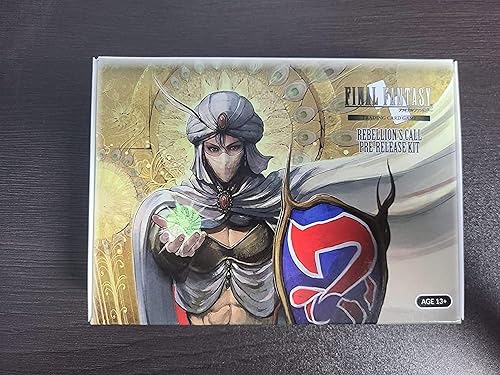 Miniatura 4 de Final Fantasy TCG: REBELLION'S Call PRE-Release KIT - 9 paquetes de refuerzo, mangas, tarjeta promocional