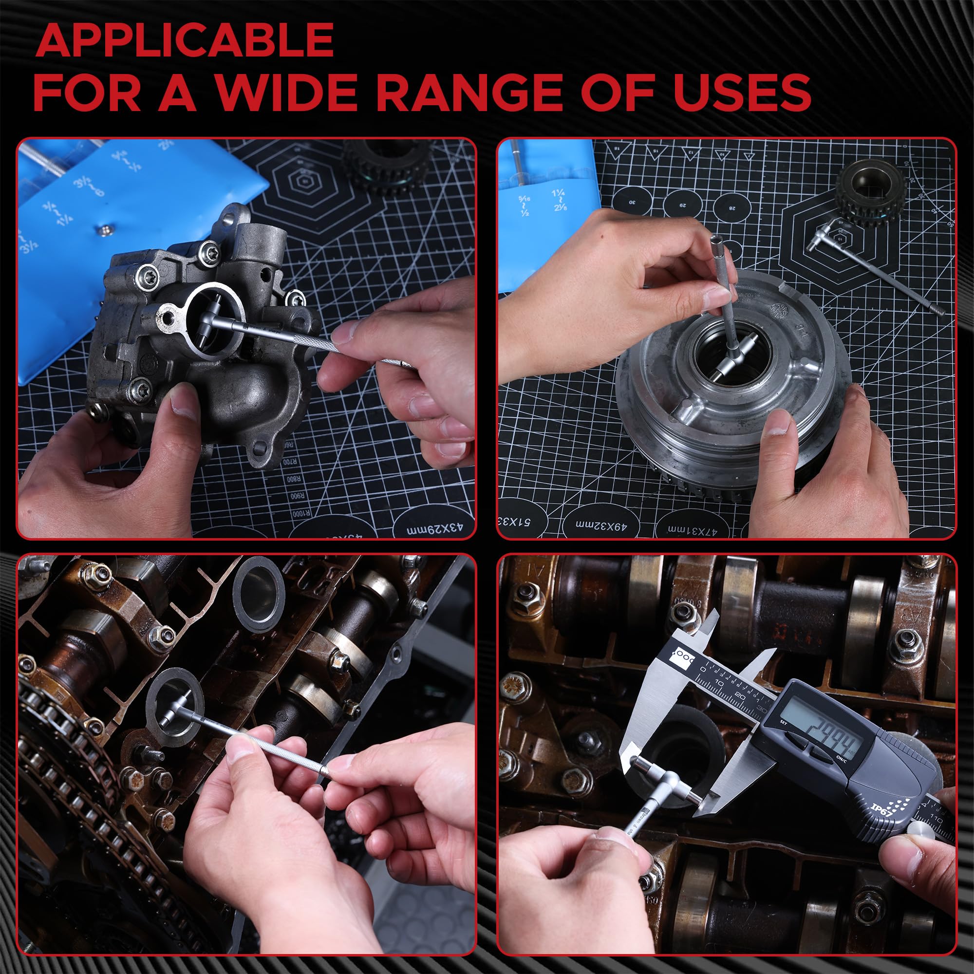 TESA Brown & Sharpe 599-591-20 Telescoping Gauge Set, 6 Pieces — Amazon image 9