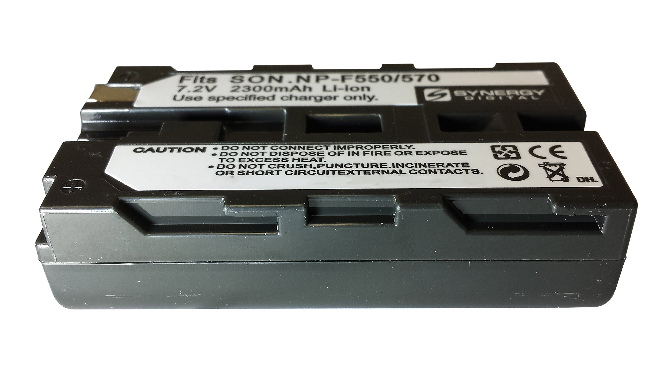 Synergy Digital Camcorder Battery - Replacement For Sony NP-F570, 7.4V 2000mAh Li-Ion