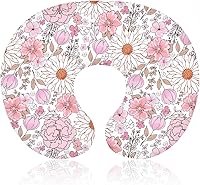 Vista 9 de Boyoung Fundas elásticas de almohada de lactancia ultra suaves para lactancia materna para bebés, niñas y niños, funda de almohada de alimentación